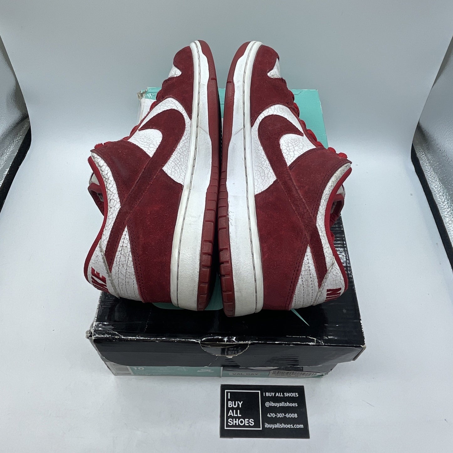 Size 10 - Nike Dunk Premium SB Low Valentine's Day 2014 Suede (313170-662)