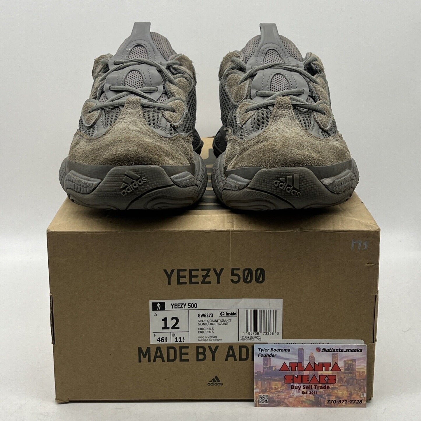 Size 12 - adidas Yeezy 500 Granite 2022 (GW6373)