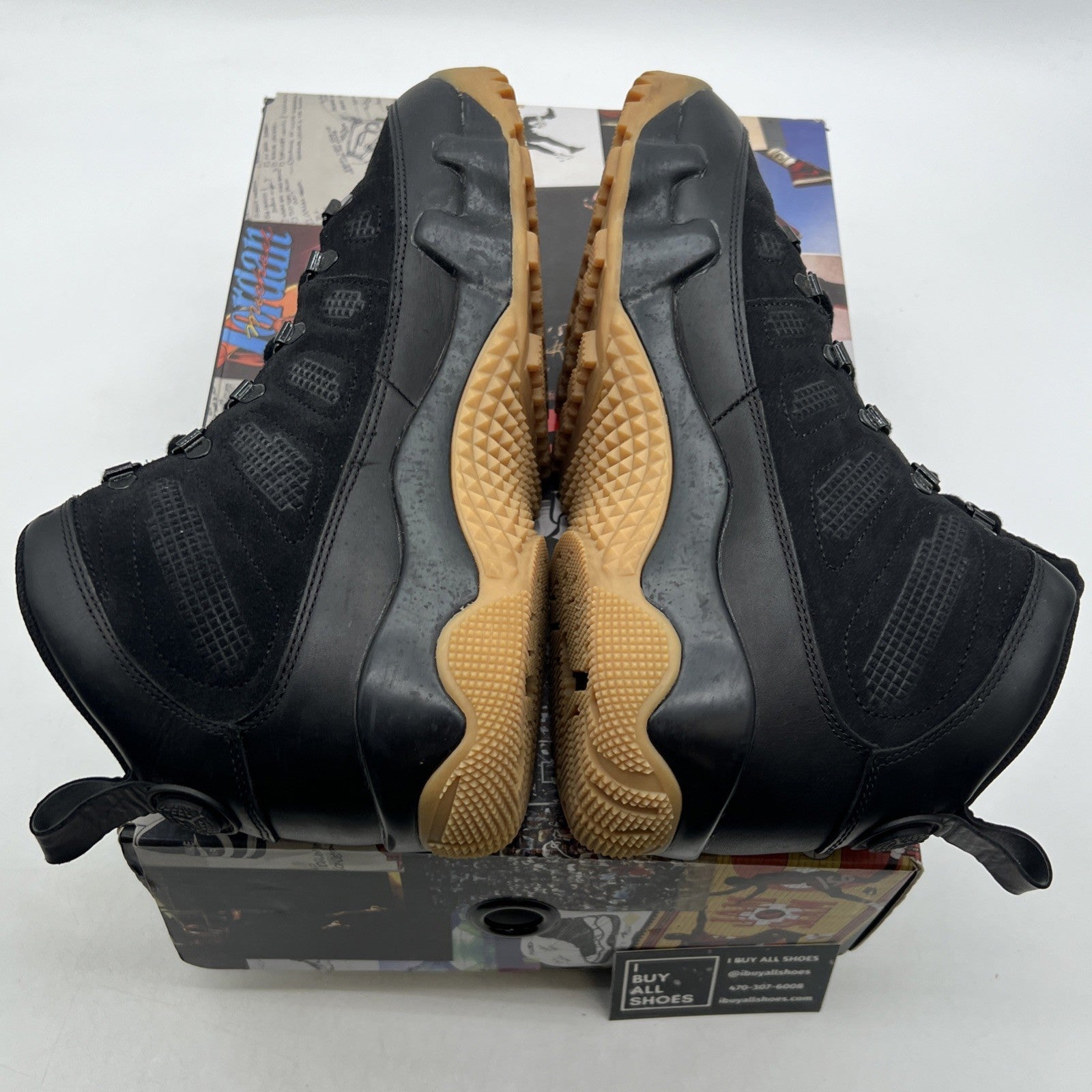 Size 11 - Air Jordan 9 Retro Boot NRG Black Gum 2017 (AR4491-025)