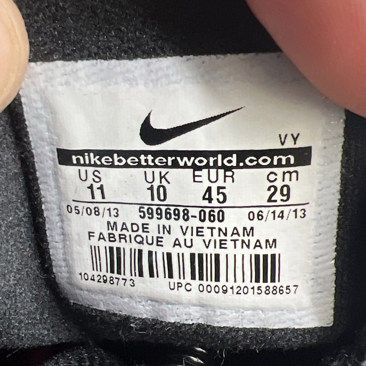 Size 11 - Nike SB Project BA Blink (599698-060)