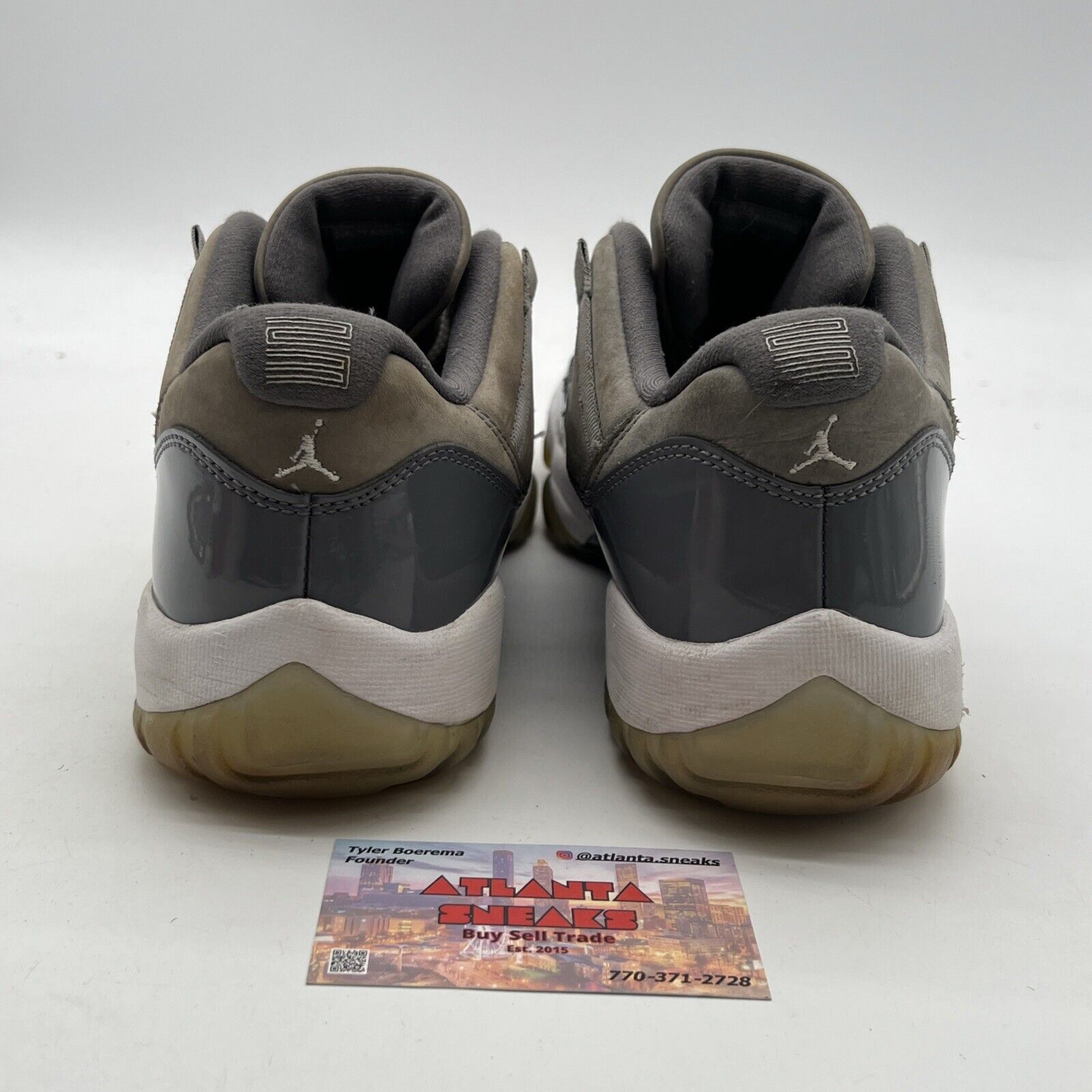 Size 10.5 - Air Jordan 11 Retro Low Cool Grey 2018 (528895-003)