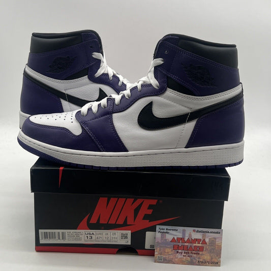 Size 13 - Air Jordan 1 Retro OG High Court Purple 2.0 (555088-500)