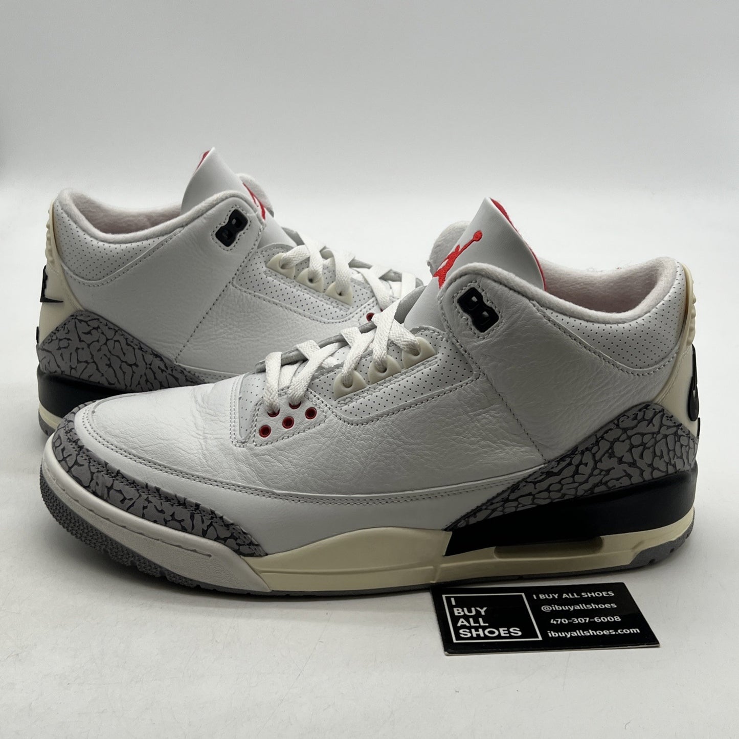 Size 12.5 - Air Jordan 3 Retro Mid White Cement Reimagined (DN3707-100)
