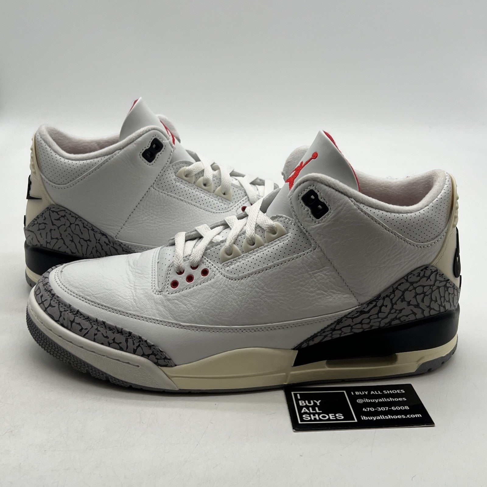 Size 12.5 - Air Jordan 3 Retro Mid White Cement Reimagined (DN3707-100)