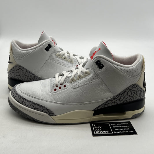 Size 12.5 - Air Jordan 3 Retro Mid White Cement Reimagined (DN3707-100)