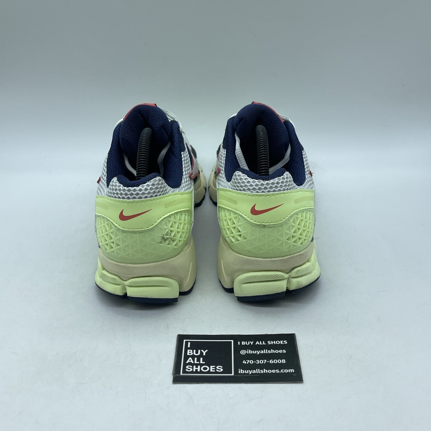 Size 9 - Nike Air Zoom Vomero 5 Barely Volt Midnight Navy (IB4004-701)