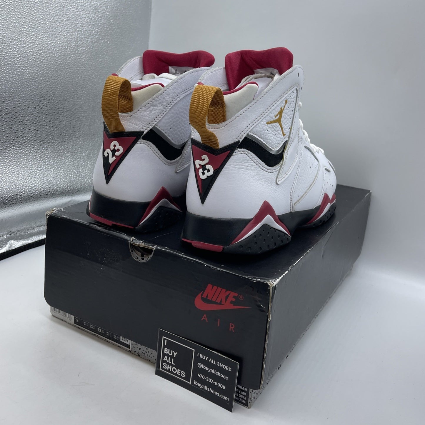 Size 12 - Air Jordan 7 Cardinal 2022 (CU9307-106)