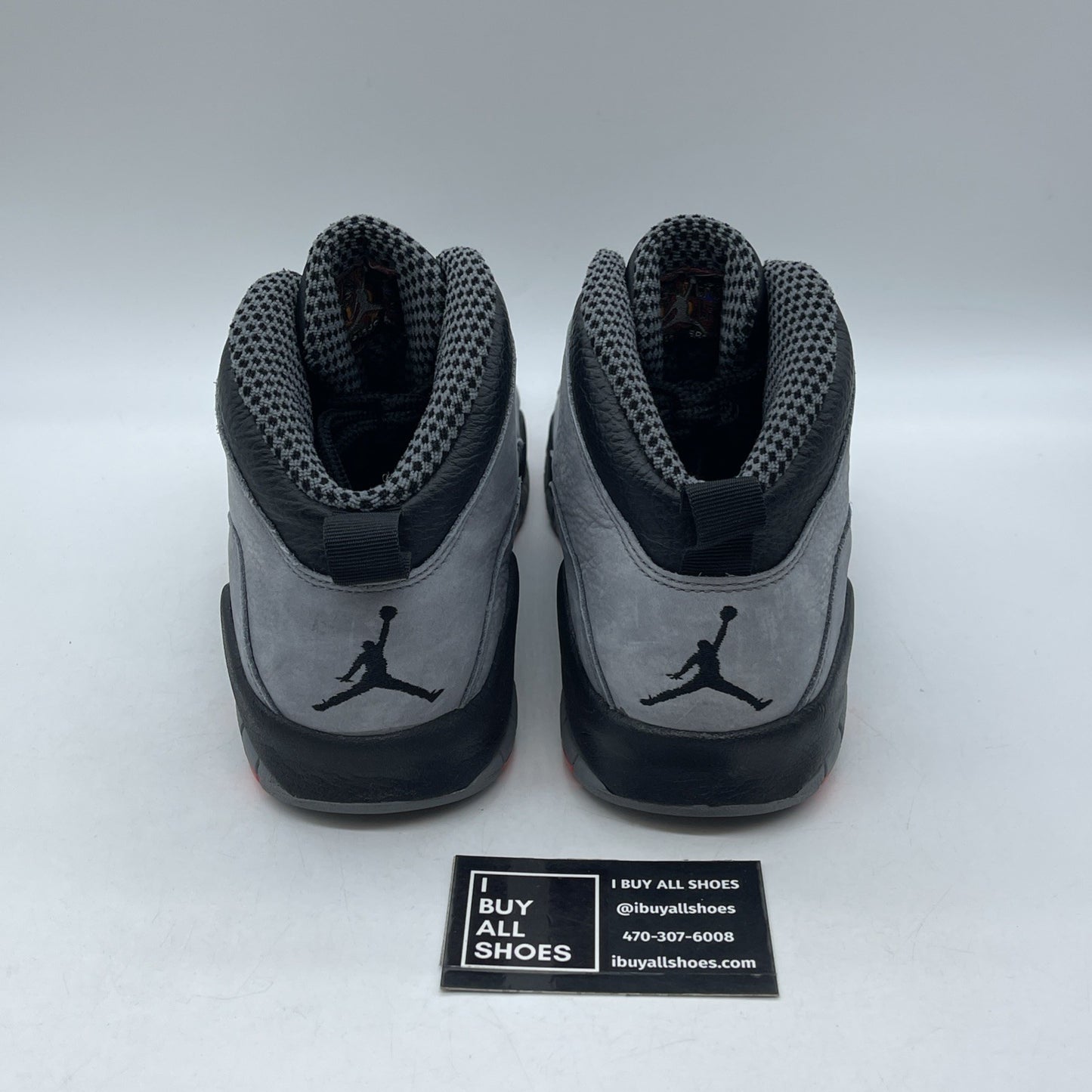 Size 9.5 - Air Jordan 10 Retro Cool Grey Black Suede Leather (310805-023)