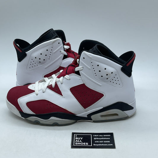 Size 11.5 - Air Jordan 6 Retro 2014 Carmine (384664-160)