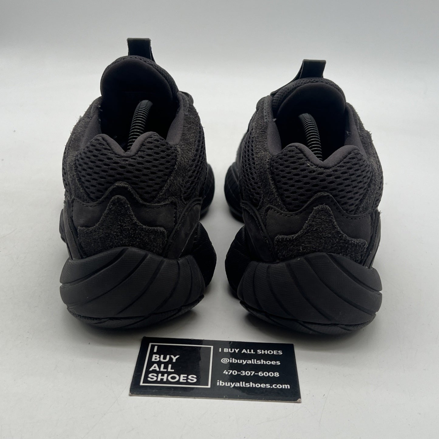 Size 9 - adidas Yeezy 500 Low Utility Black (F36640)