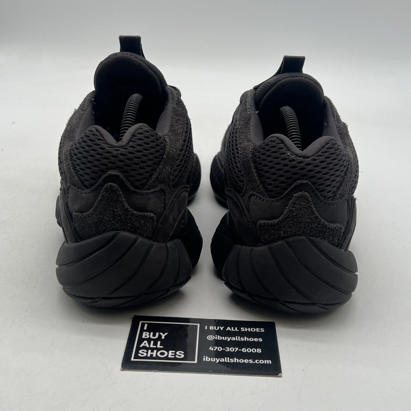 Size 9 - adidas Yeezy 500 Low Utility Black (F36640)