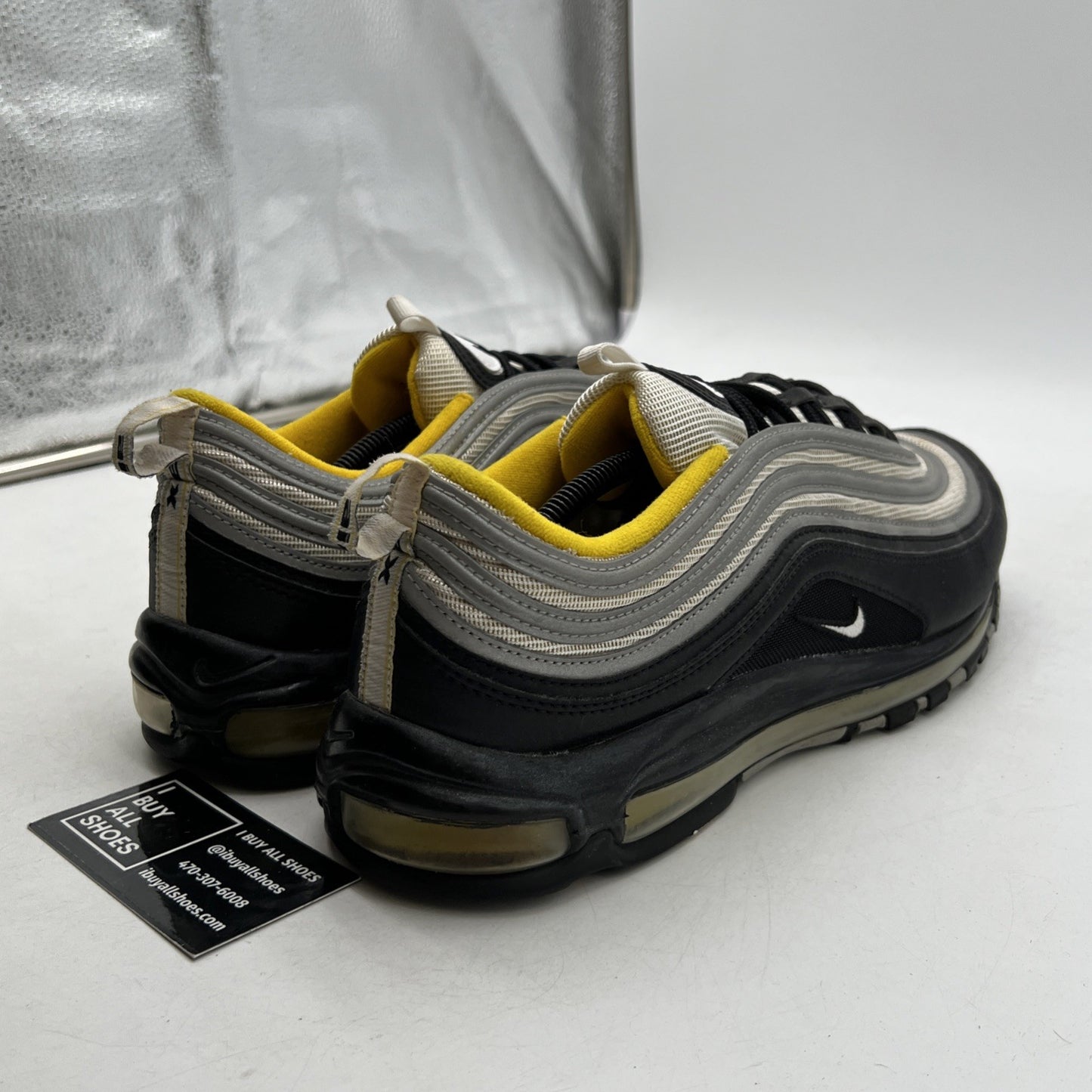 Size 13 - Nike Air Max 97 Steelers (921826-008)