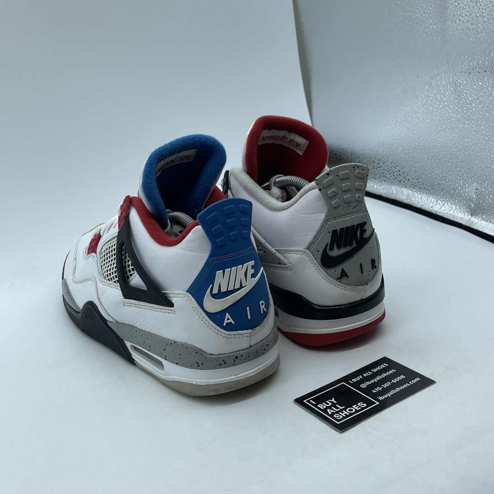 Size 10.5 - Jordan 4 Retro SE Mid What The 4 White Leather (CI1184-146)