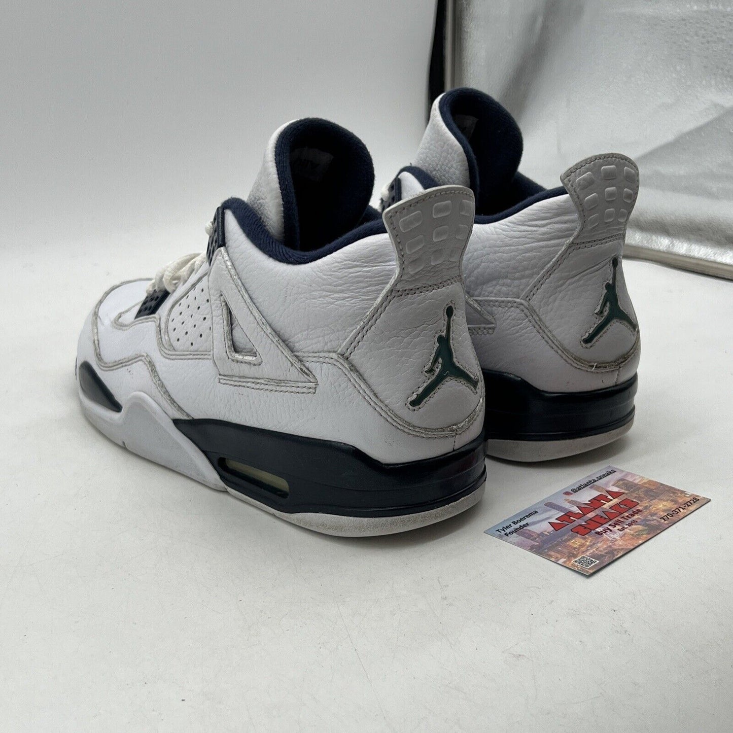 Size 11 - Air Jordan 4 Retro LS Columbia (314254-107)