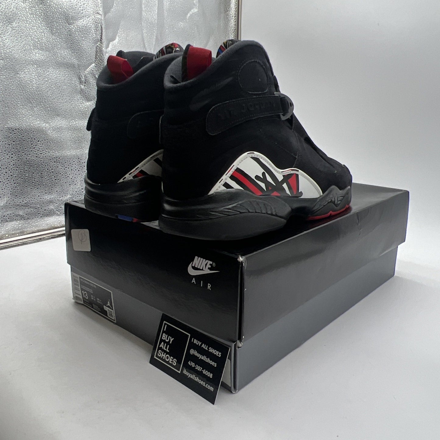 Size 13 - Air Jordan 8 Retro Mid Playoff (305381-062)