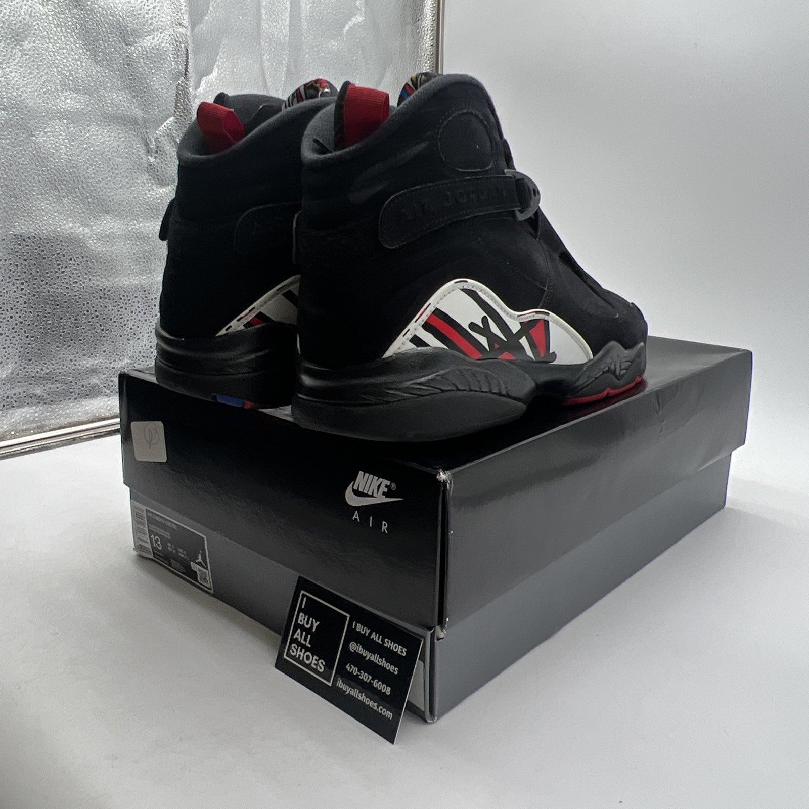 Size 13 - Air Jordan 8 Retro Mid Playoff (305381-062)