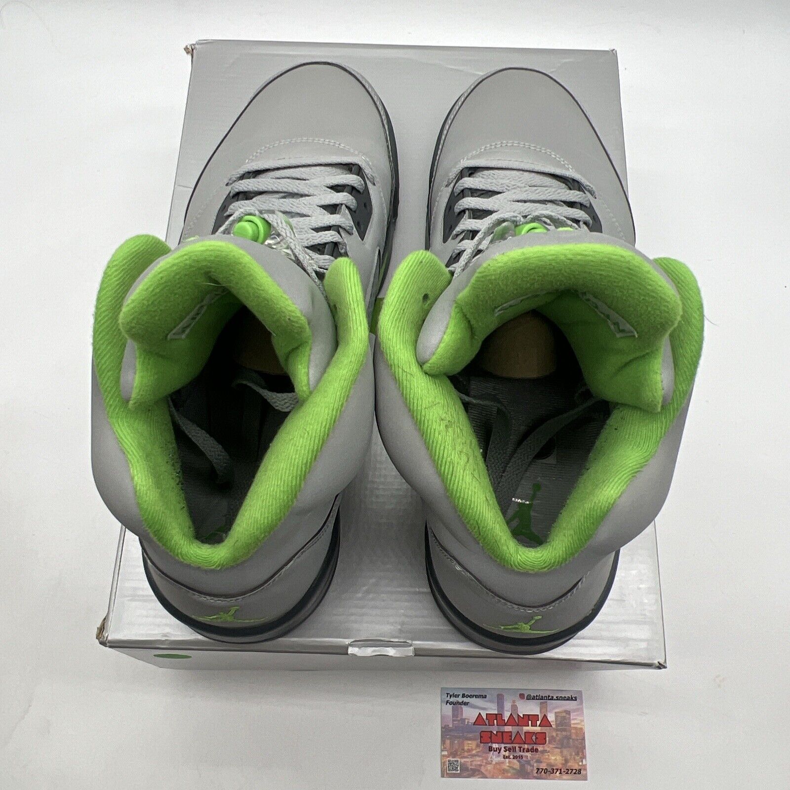 Size 12 - Jordan 5 Retro Green Bean Grey (DM9014-003)
