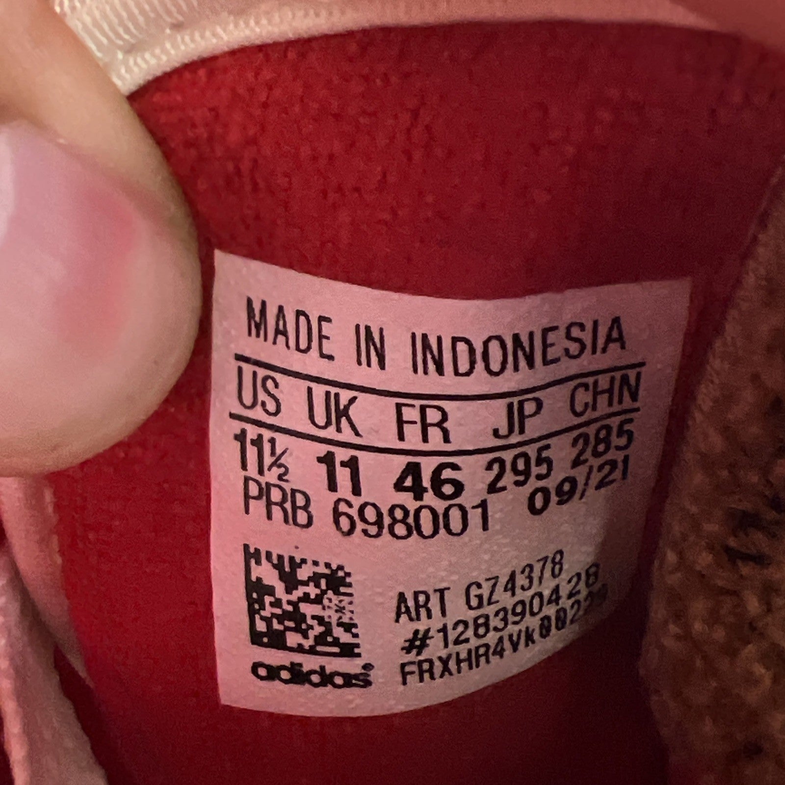 Size 11.5 - adidas Home Alone x Forum Low Red (GZ4378)