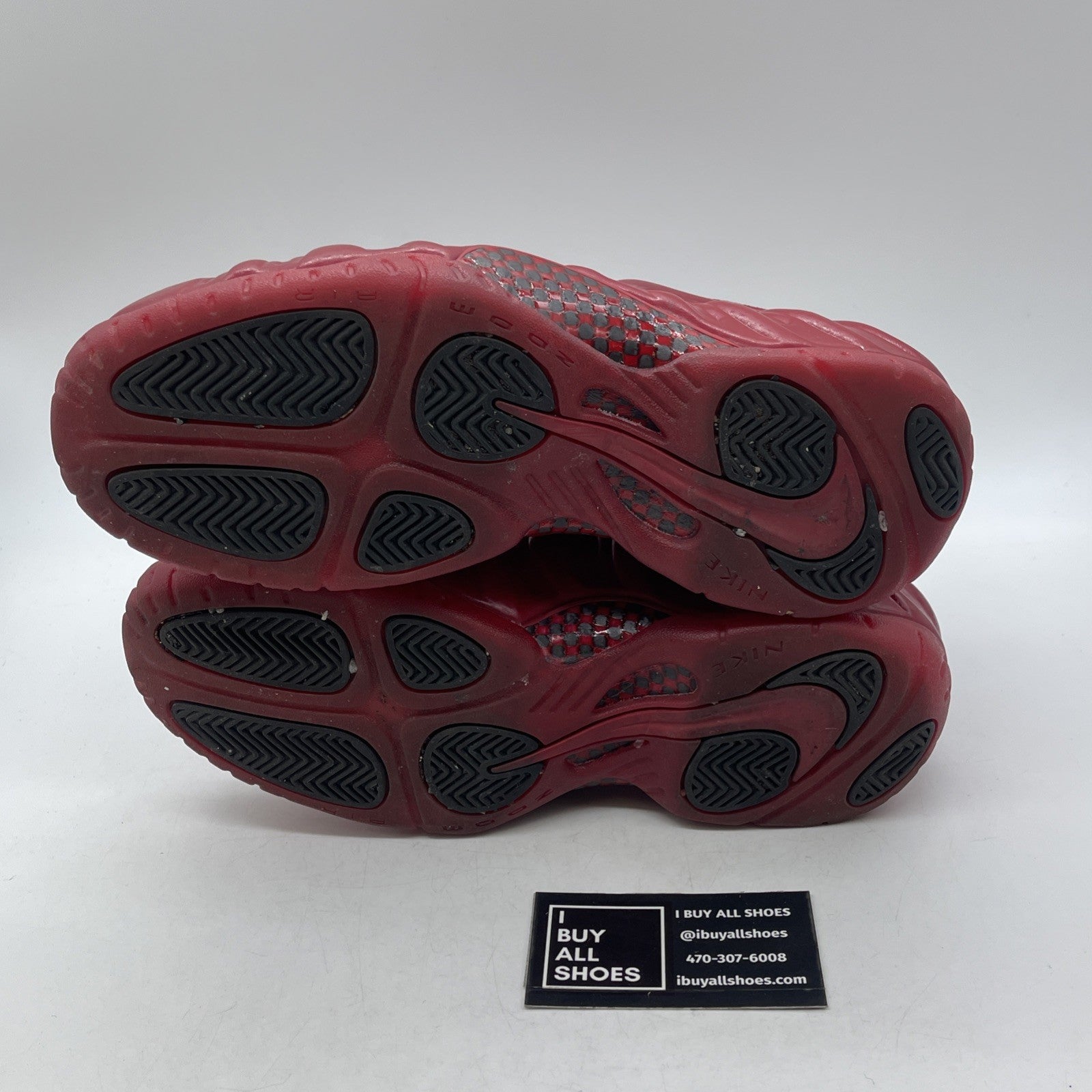 Size 7.5 - Nike Air Foamposite Pro Gym Red (624041-603)