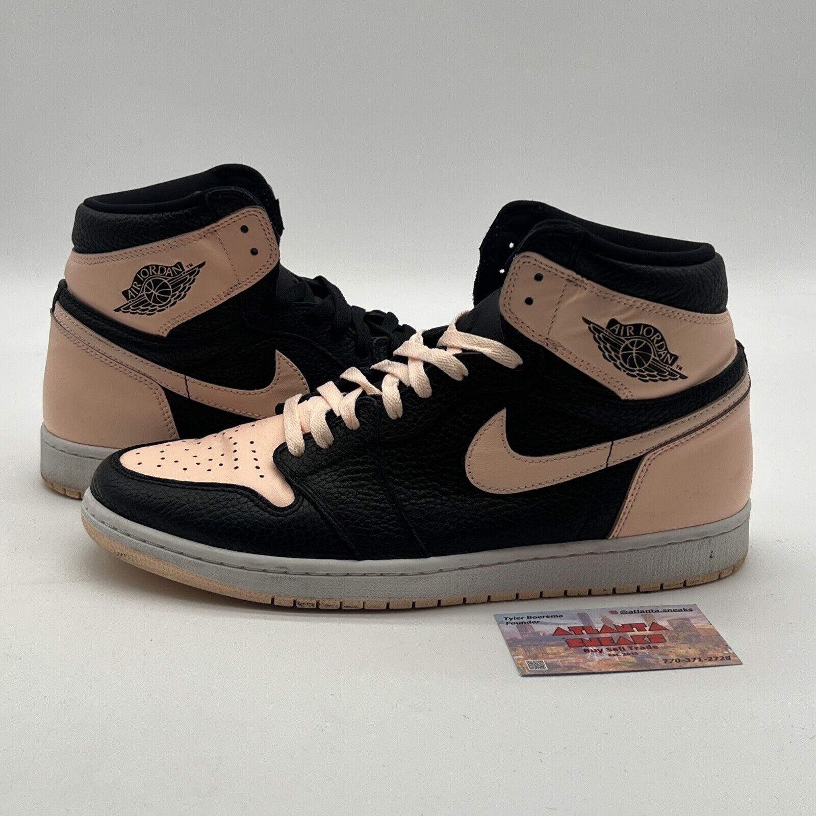 Size 11.5 - Air Jordan 1 Retro OG High Crimson Tint (555088-081)