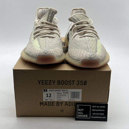 Size 12 - Yeezy Boost 350 V2 Citrin Non-Reflective (FW3042)