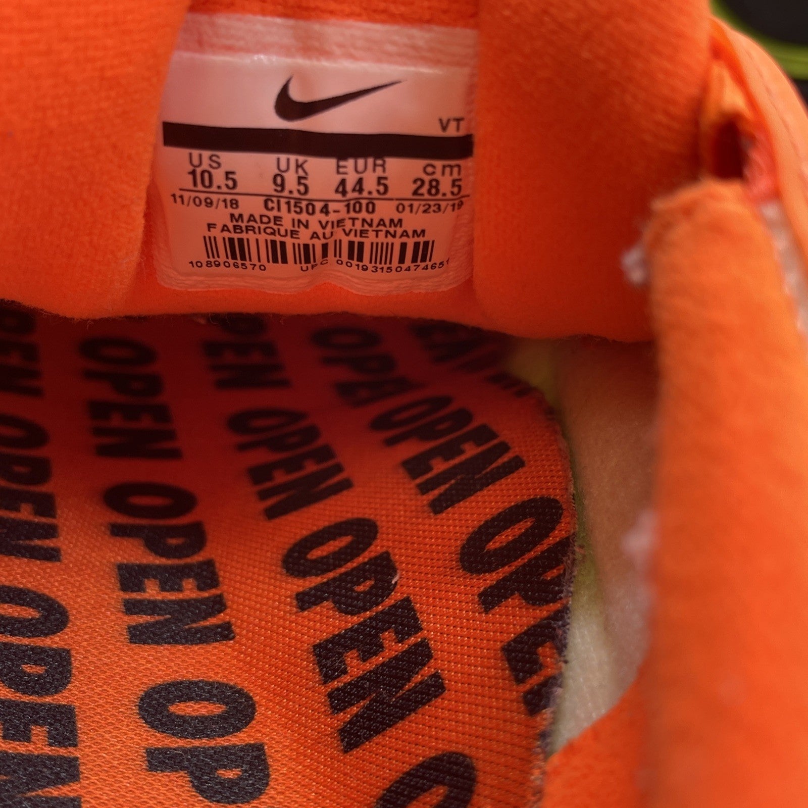 Size 10.5 - Nike Air Max 97 On Air: London Summer Of Love Suede (CI1504-100)