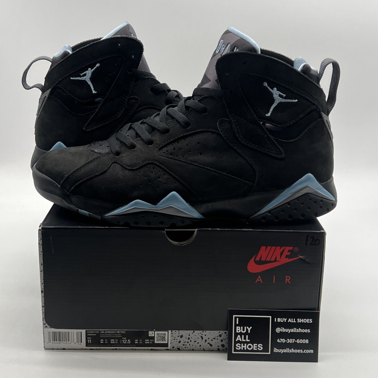 Size 11 - Air Jordan 7 Retro 2023 Chambray (CU9307-004)