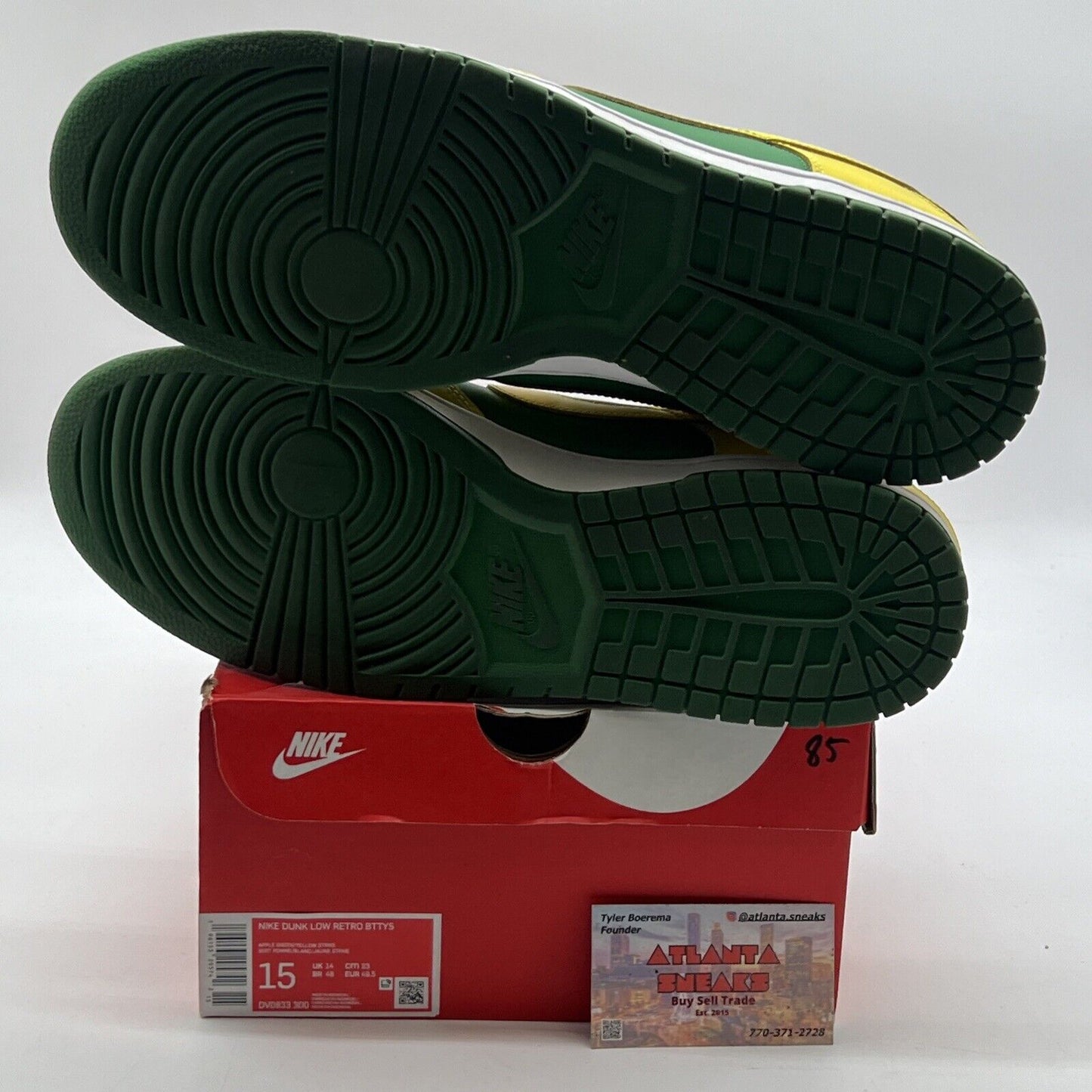 Size 15 - Nike Dunk Low Reverse Brazil (DV0833-300)