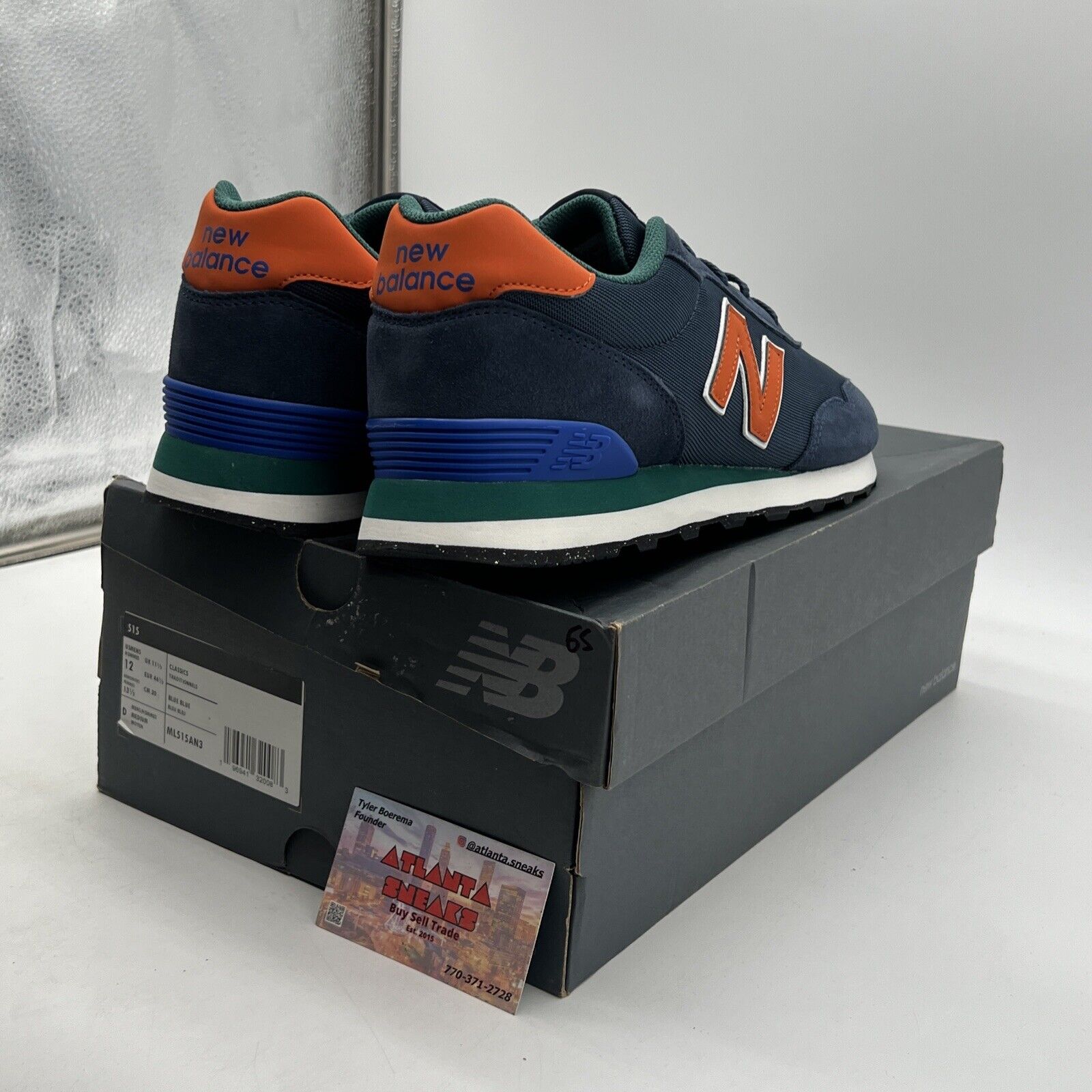 Size 12 - New Balance Classics Traditionnels Blue (ML515AN3)