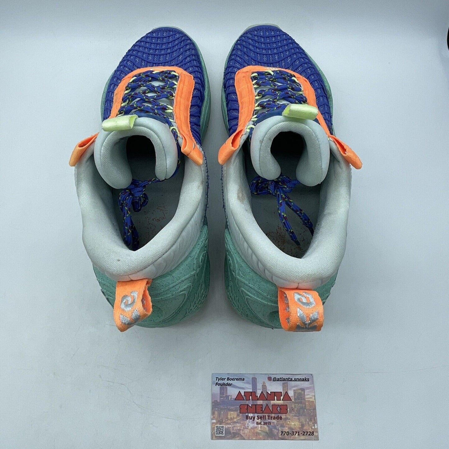 Size 12 - Nike Cosmic Unity Amalgam Blue White Orange Yellow (DA6725-500)