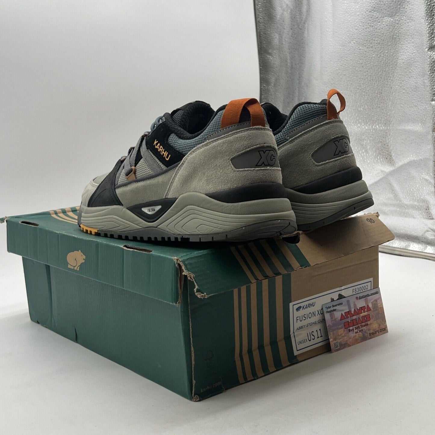 Size 11 - KARHU FUSION XC ABBEY STONE / GUNMETAL (F830002)