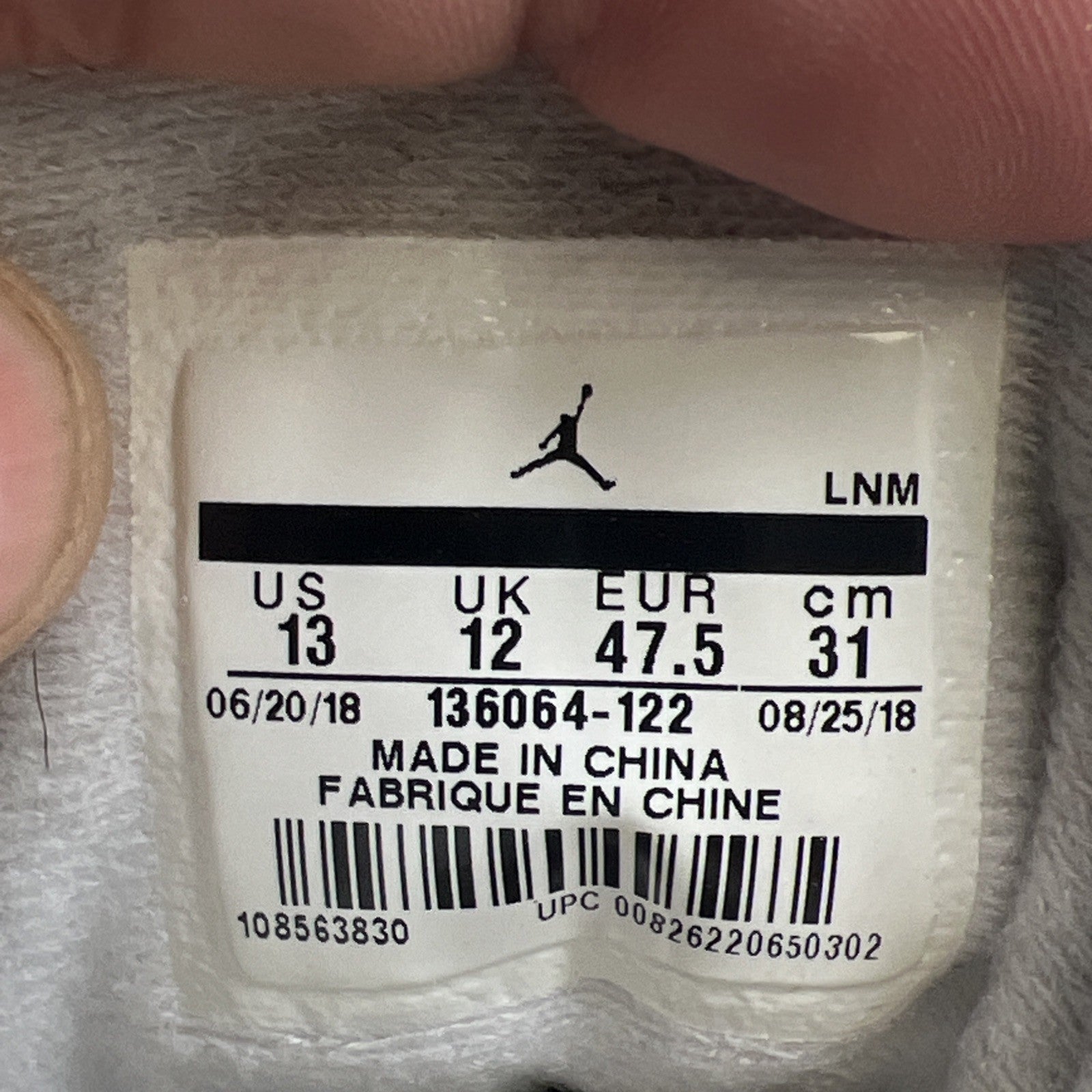 Size 13 - Air Jordan 3 Retro 2018 Mocha (136064-122)