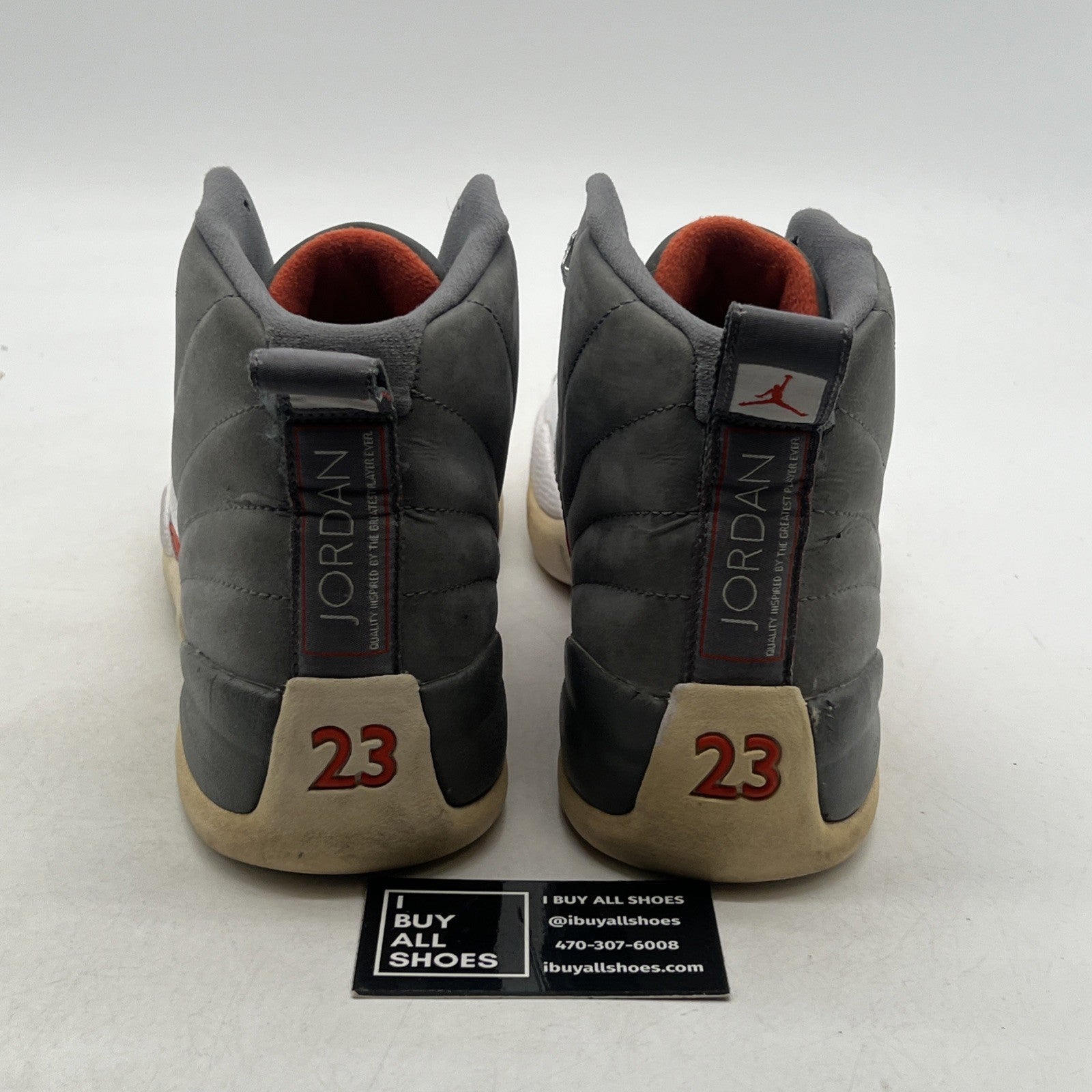 Size 12 - Air Jordan 12 Retro Cool Grey (130690-012)