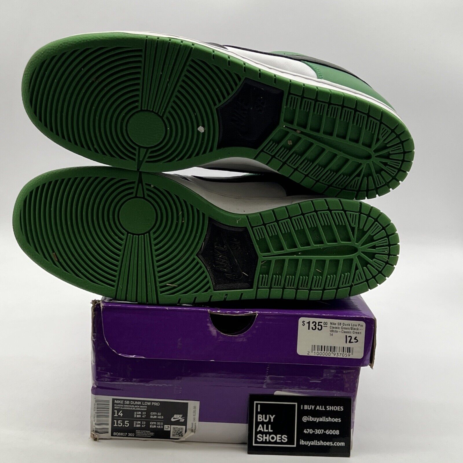 Size 14 - Nike Dunk Pro SB Low Classic Green (BQ6817-302)