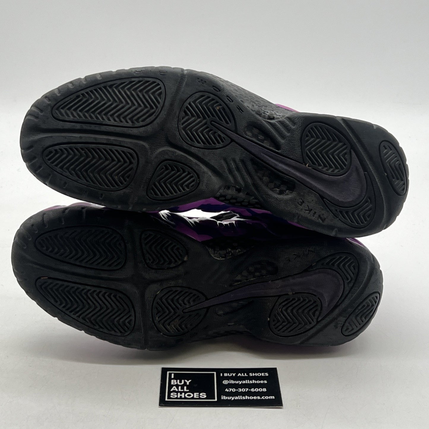 Size 9 - Nike Air Foamposite Pro Purple Camo (624041-012)