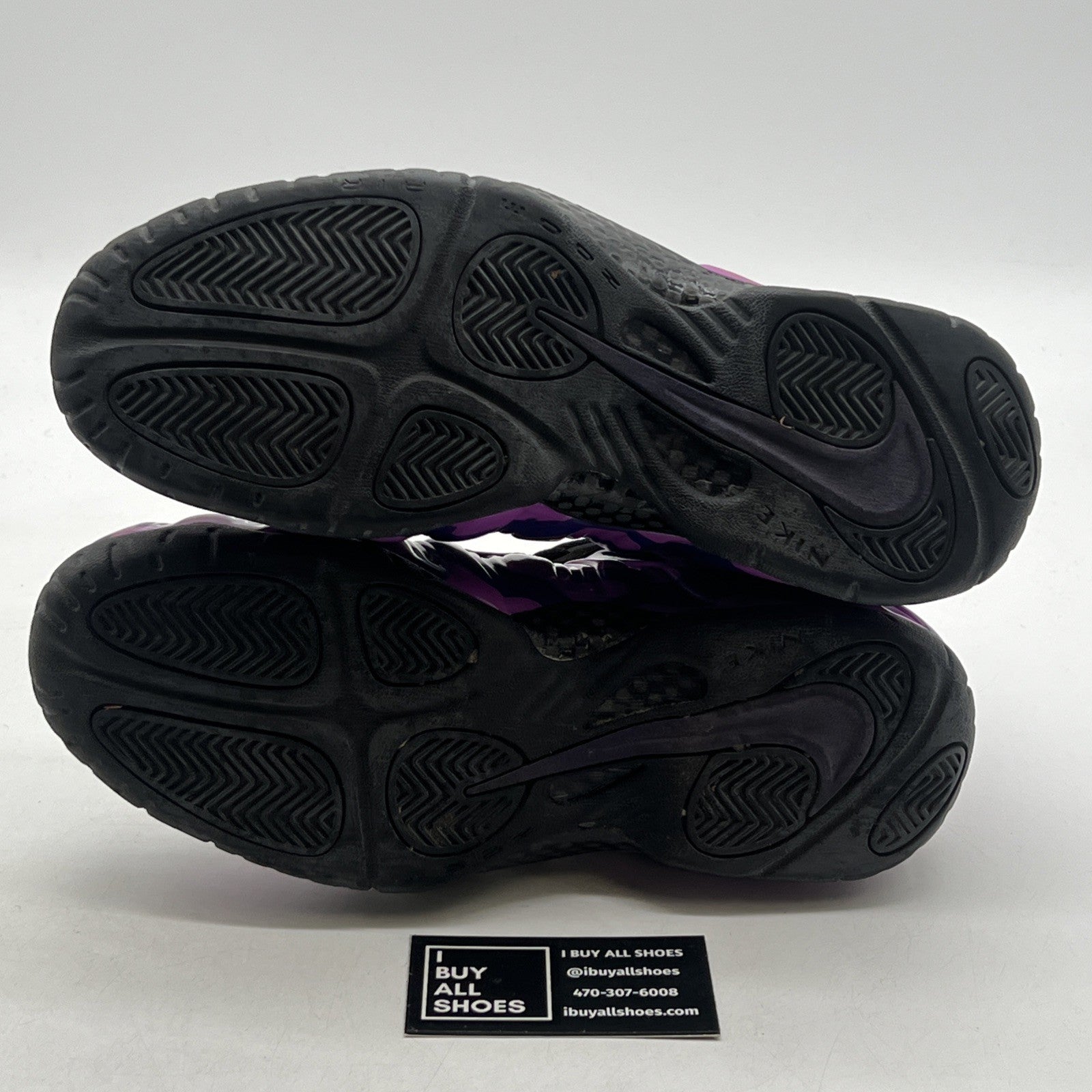 Size 9 - Nike Air Foamposite Pro Purple Camo (624041-012)