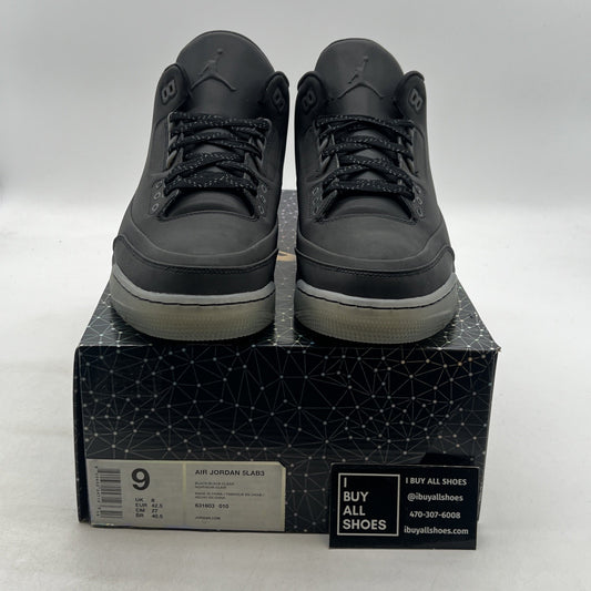 Size 9 - Air Jordan 3 5Lab3 Reflective Black (631603-010)