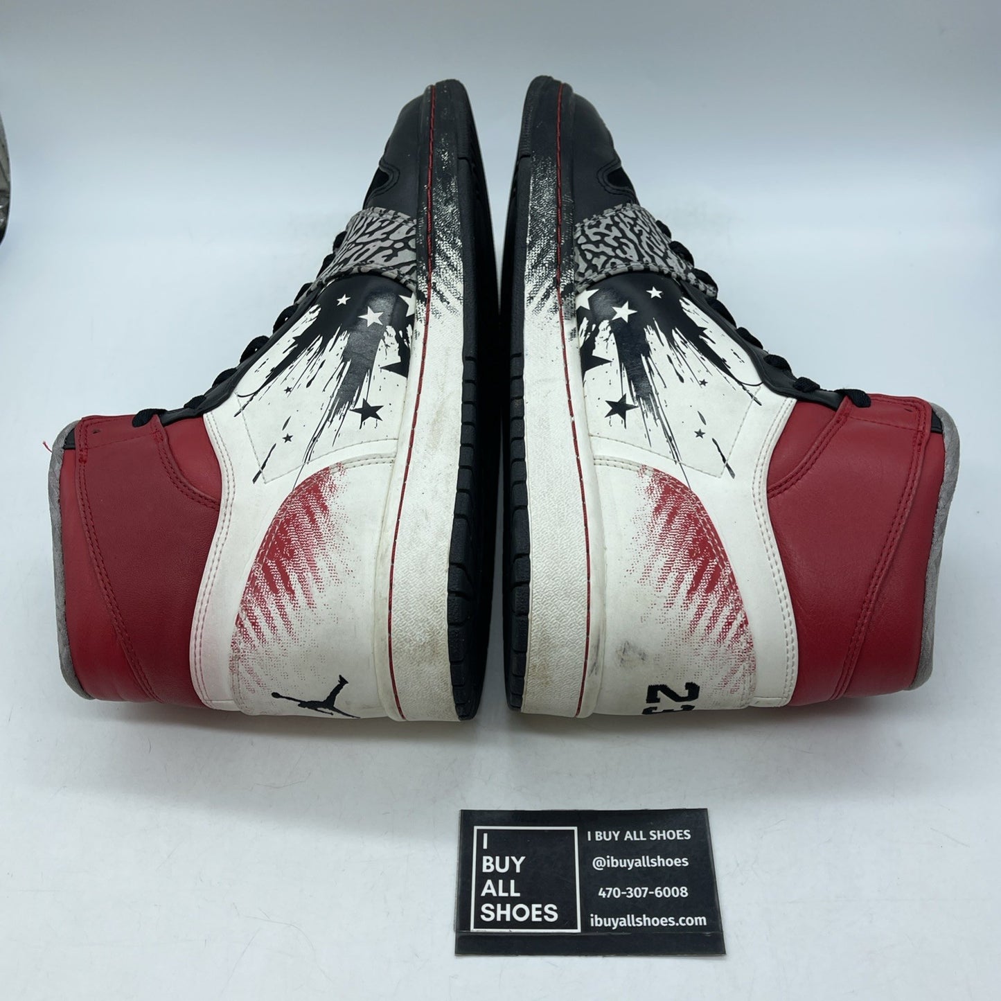 Size 13 - Dave White x Air Jordan 1 Retro High Wings Of The Future (464803-001)