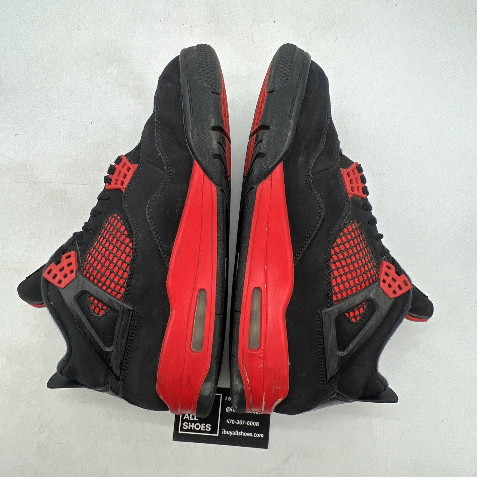 Size 9.5 - Air Jordan 4 Retro Mid Red Thunder (CT8527-016)
