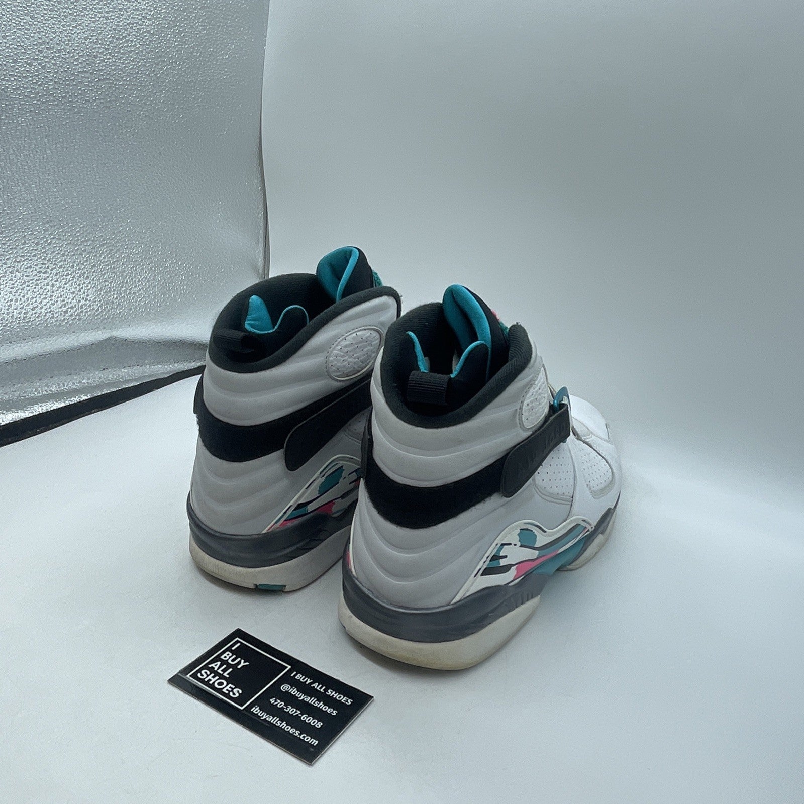 Size 13 - Air Jordan 8 Retro South Beach (305381-113)