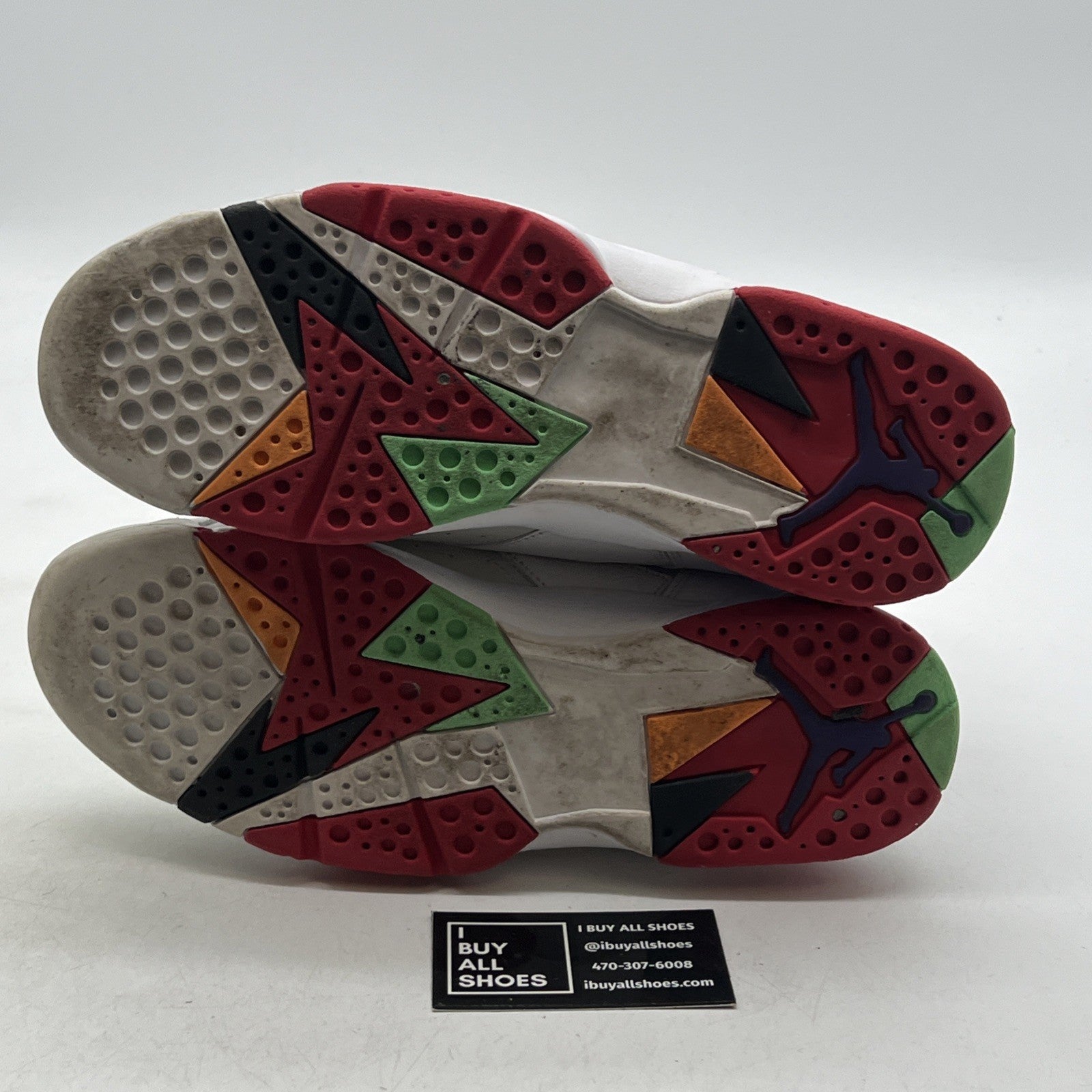 Size 9.5 - Air Jordan 7 Retro 2015 Hare (304775-125)
