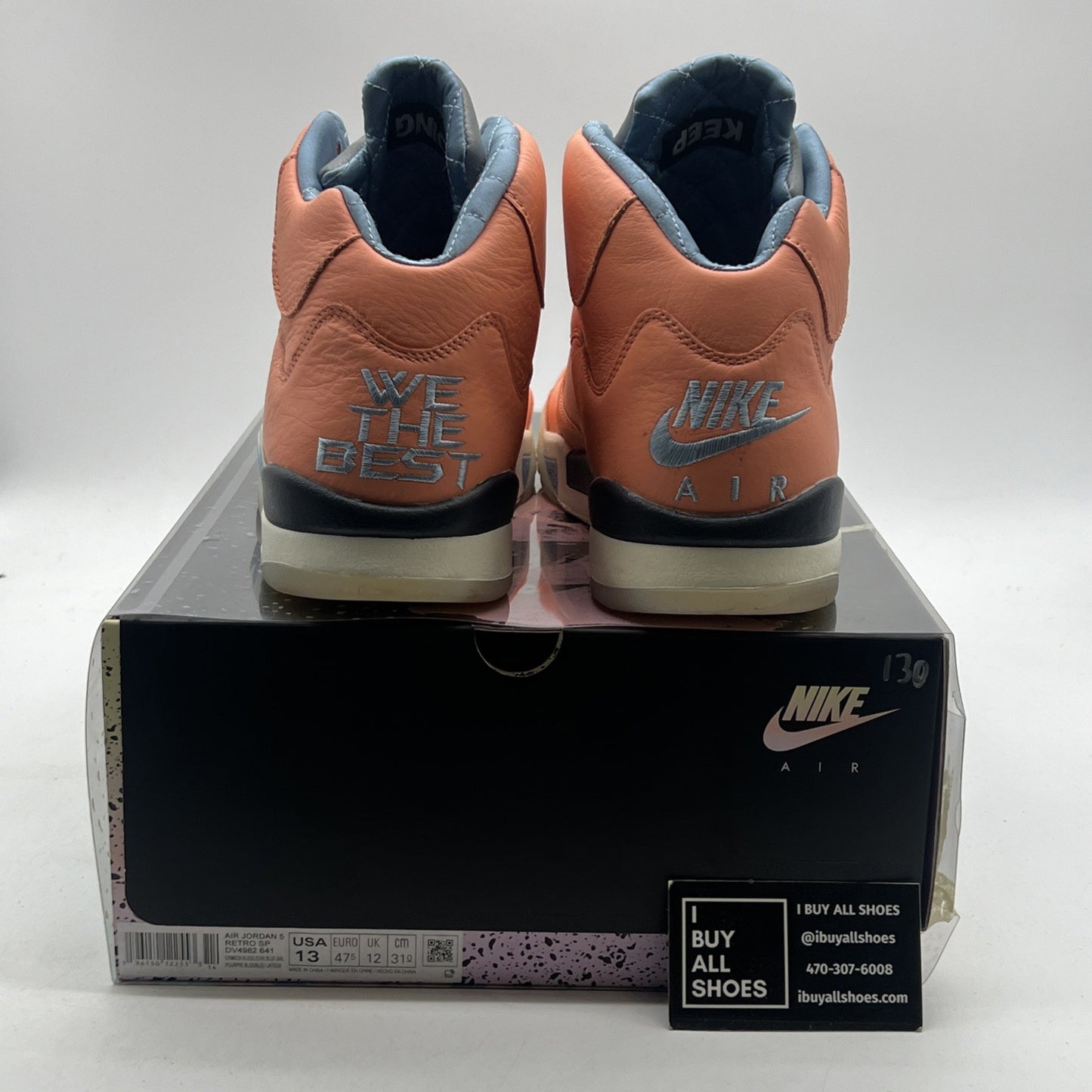 Size 13 - Air Jordan 5 Retro x DJ Khaled Mid We The Best - Crimson Bliss