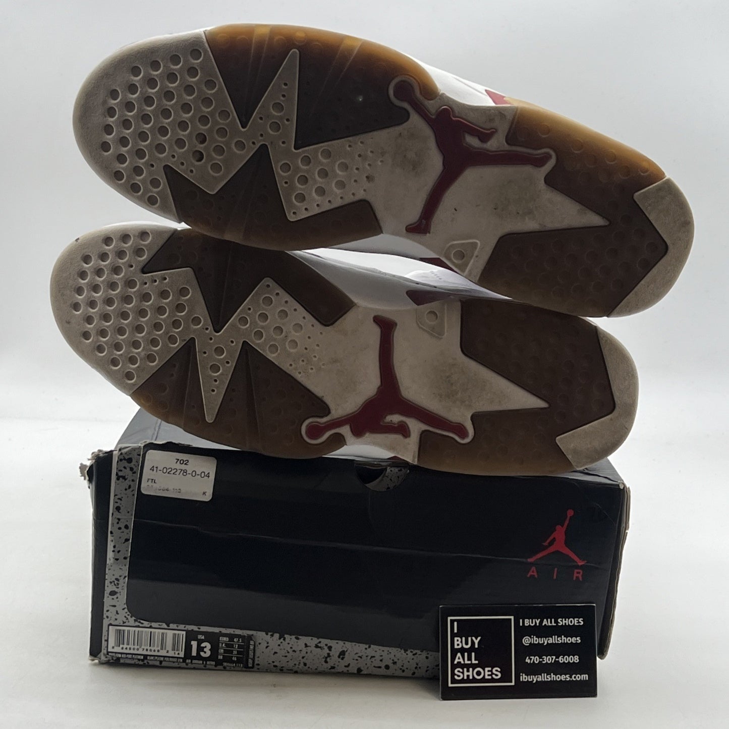 Size 13 - Air Jordan 6 Retro Alternate (384664-113)
