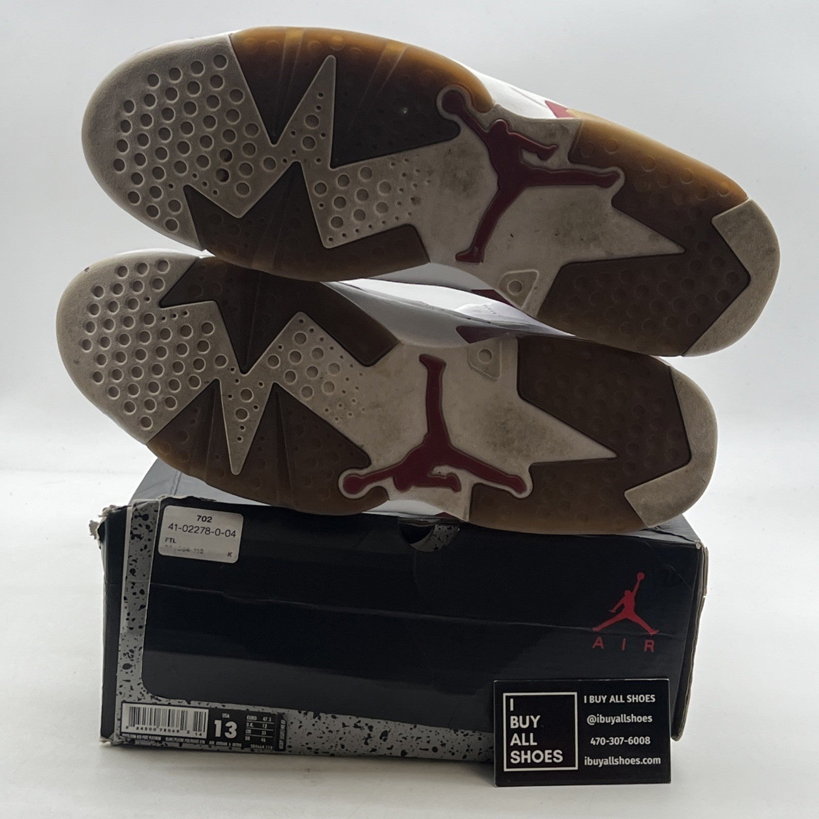 Size 13 - Air Jordan 6 Retro Alternate (384664-113)