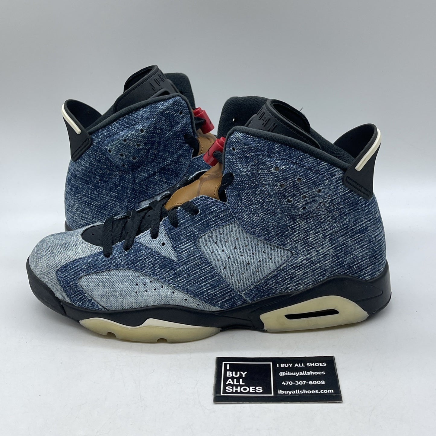 Size 11 - Air Jordan 6 Retro Washed Denim (CT5350-401)