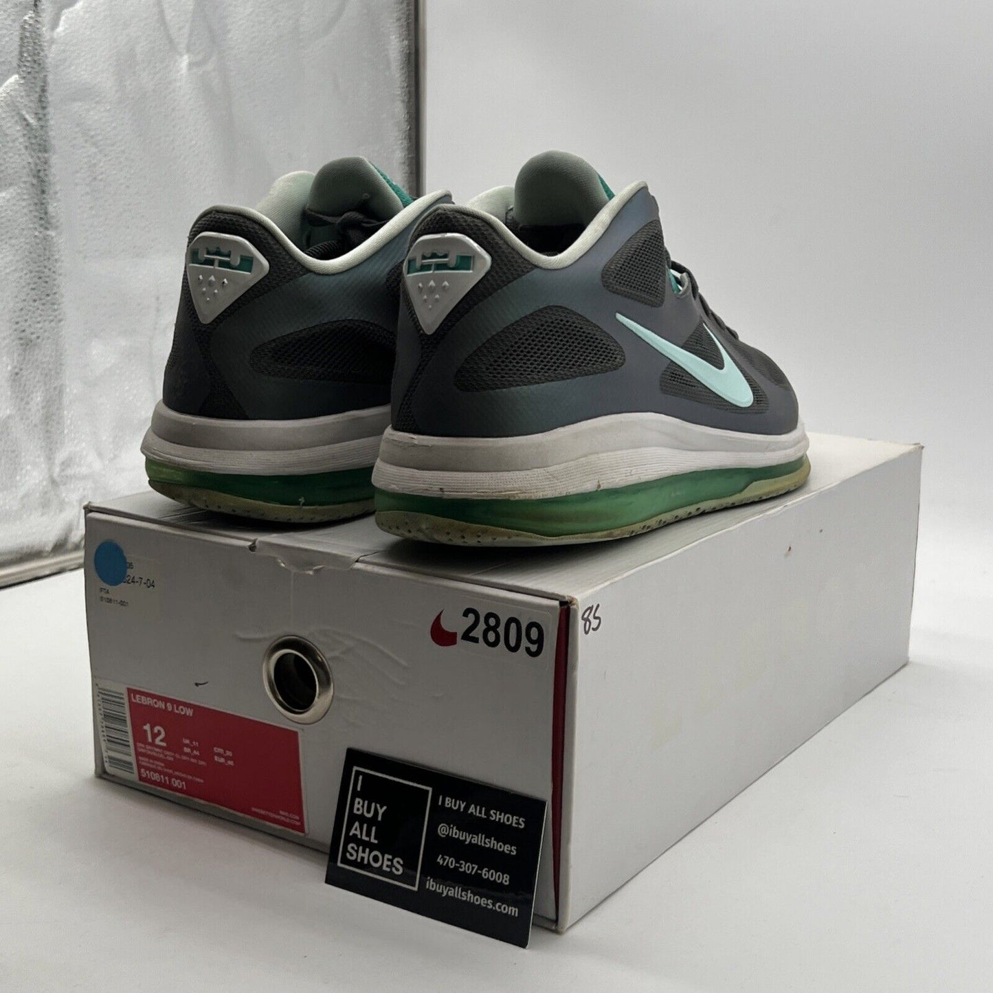 Size 12 - Nike LeBron 9 Low Easter (510811-001)