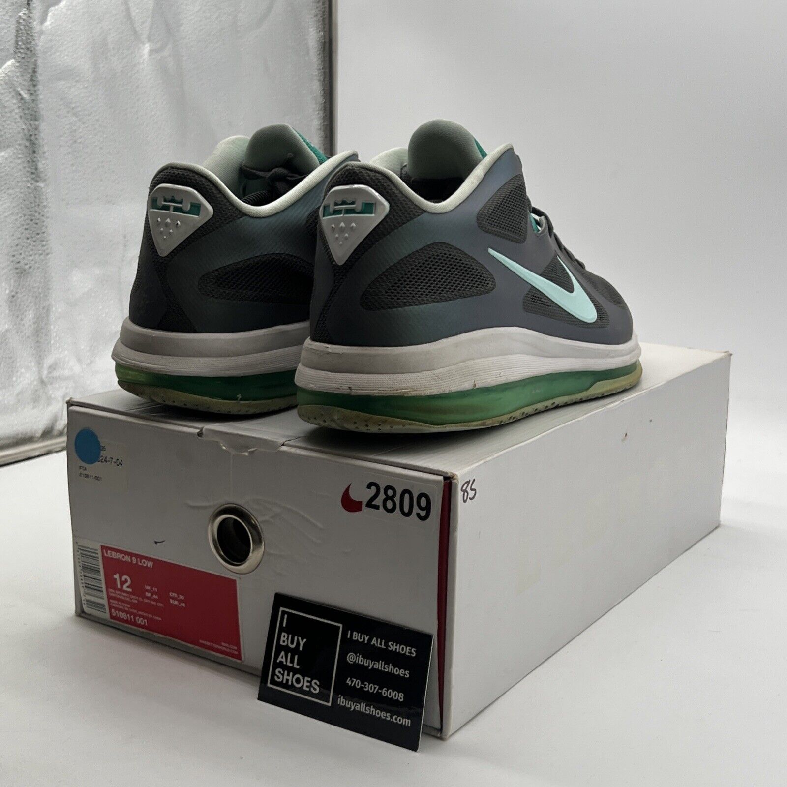 Size 12 - Nike LeBron 9 Low Easter (510811-001)