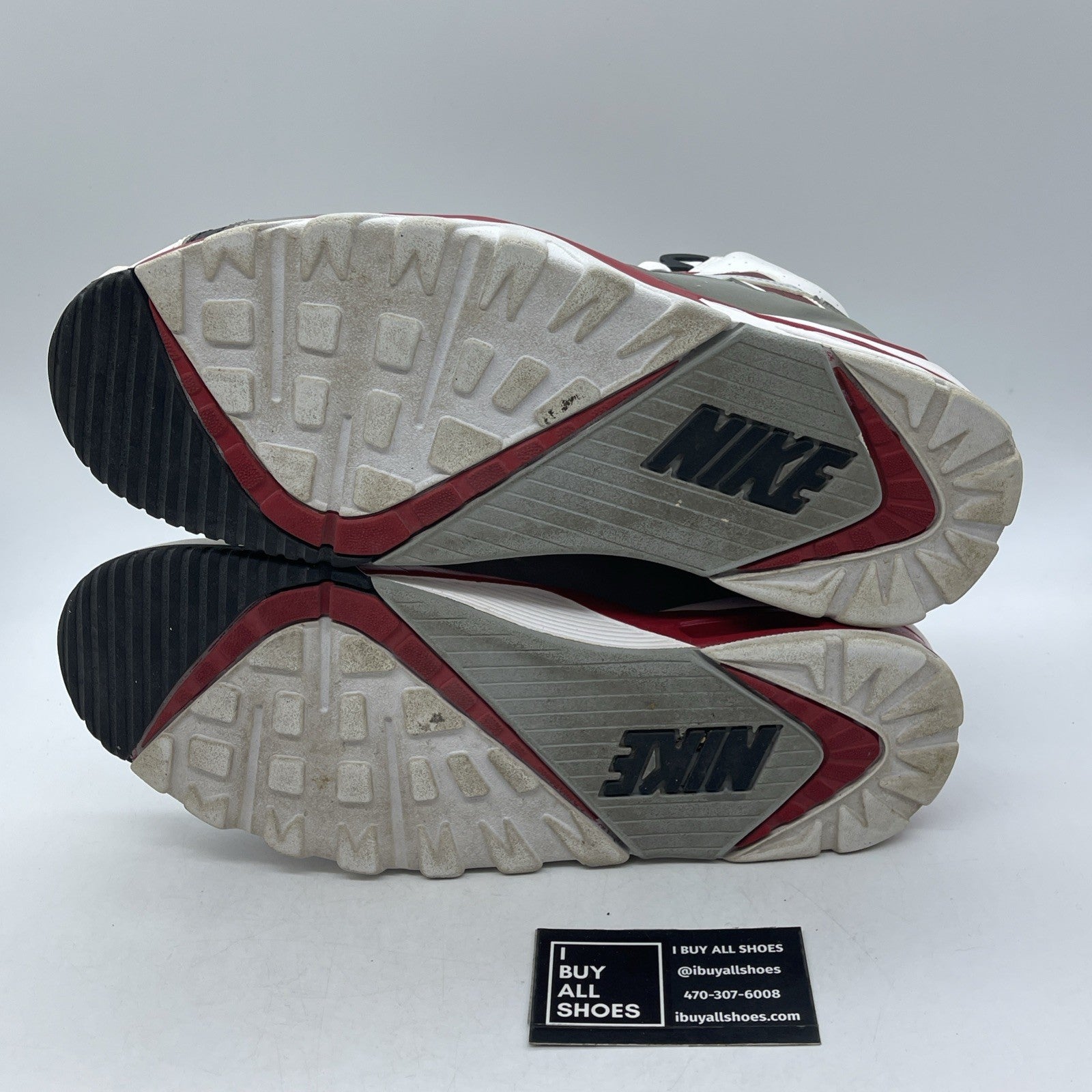 Size 13 - Nike Air Trainer SC High White Varsity Red (302346-107)