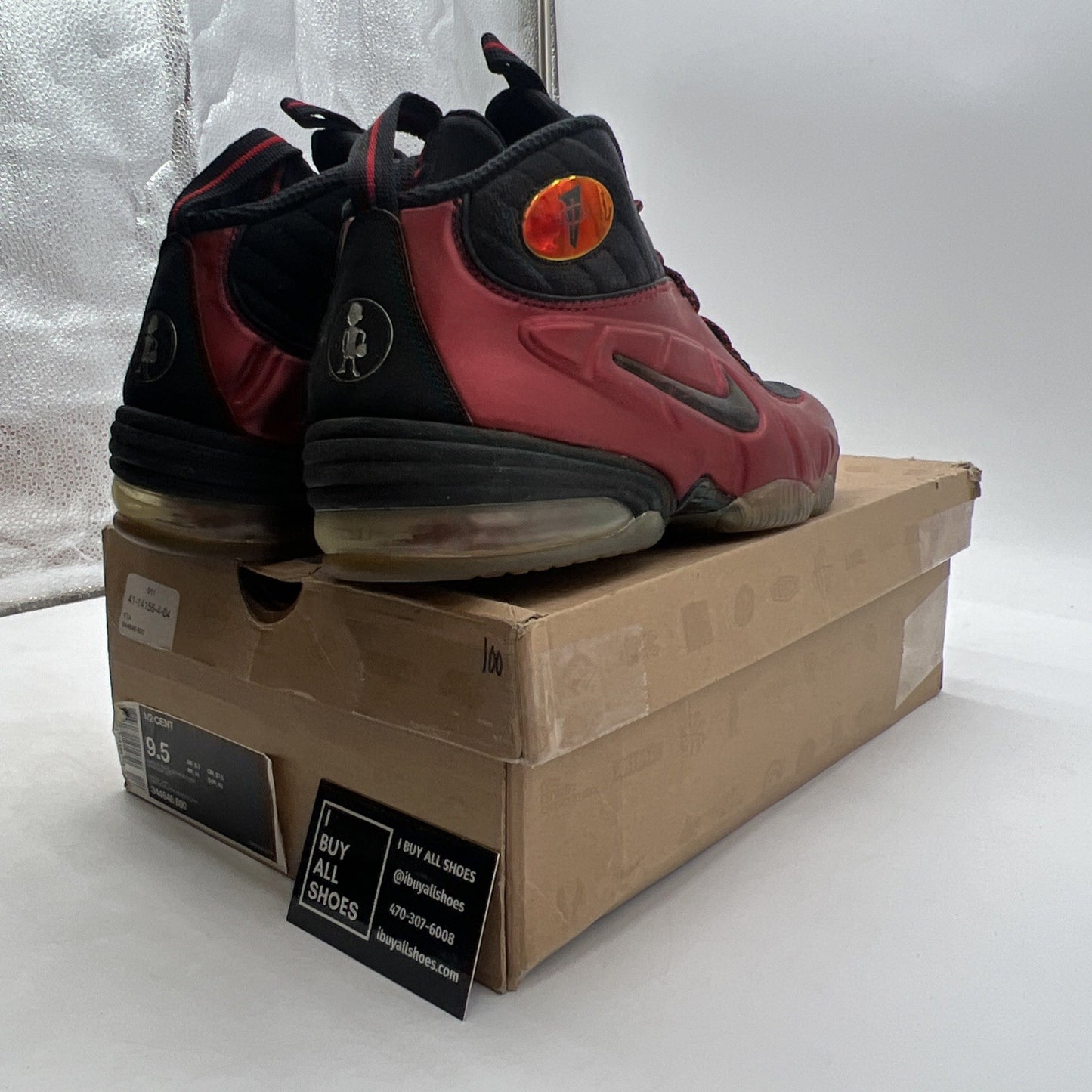 Size 9.5 - Nike 1/2 Cent Cranberry (344646-600)