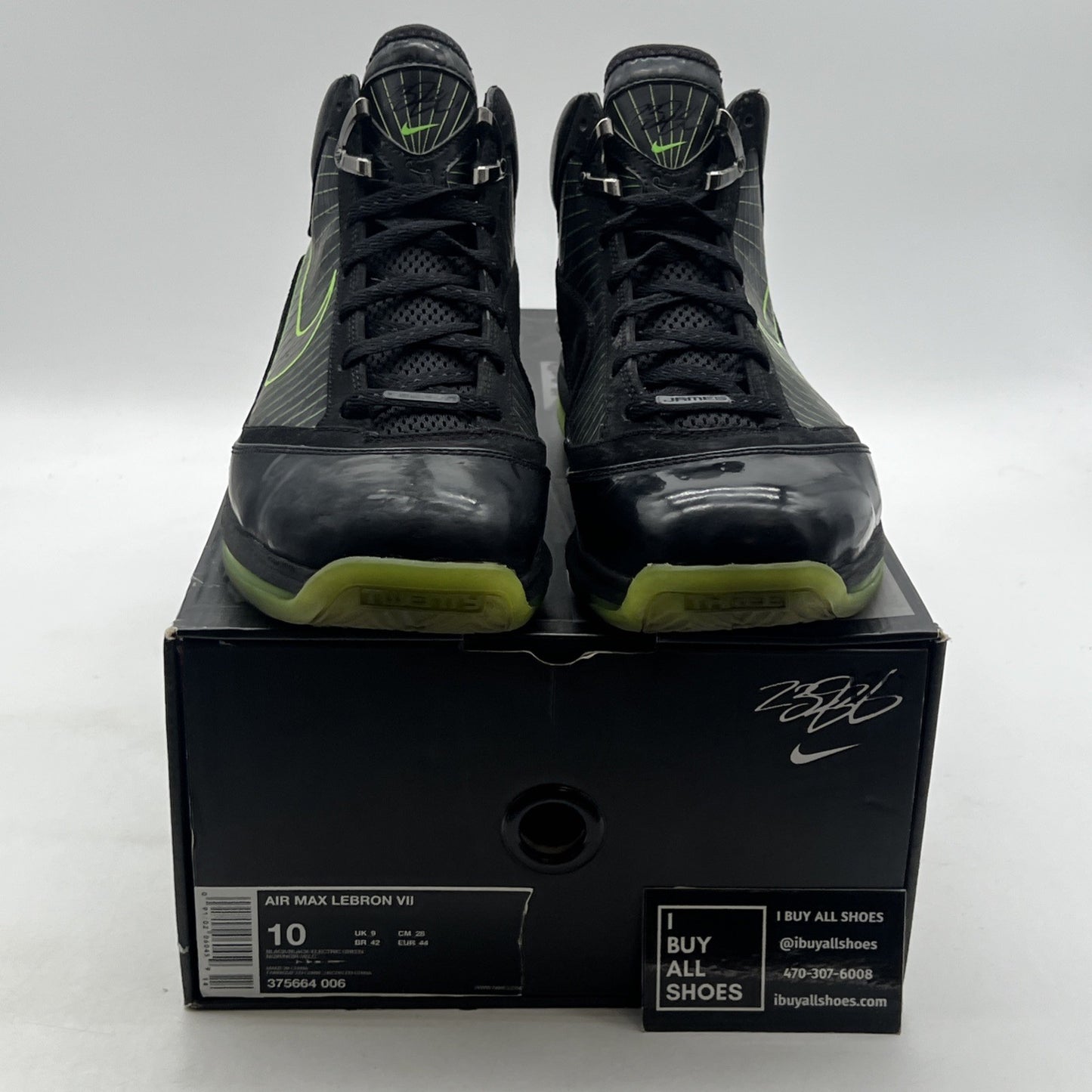Size 10 - Nike Air Max LeBron 7 Dunkman (375664-006)
